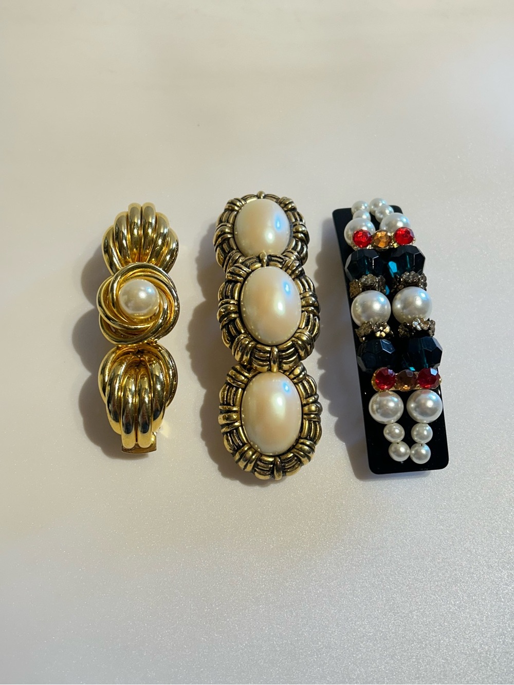 Vintage Hair Clips Barrettes